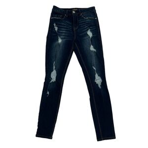 Indigo Rein Curvy Distressed Jeans Size 7 Women’s
